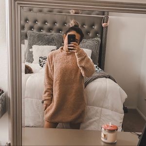 Missguided Rose Sweater Dress